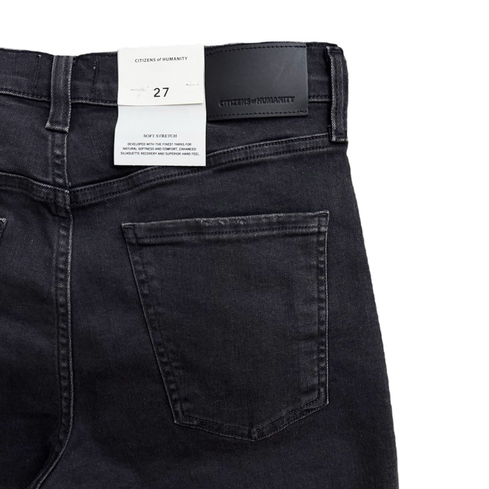 Citizens Of Humanity Black Flare & Wide Leg Jeans - Picture 6 of 13